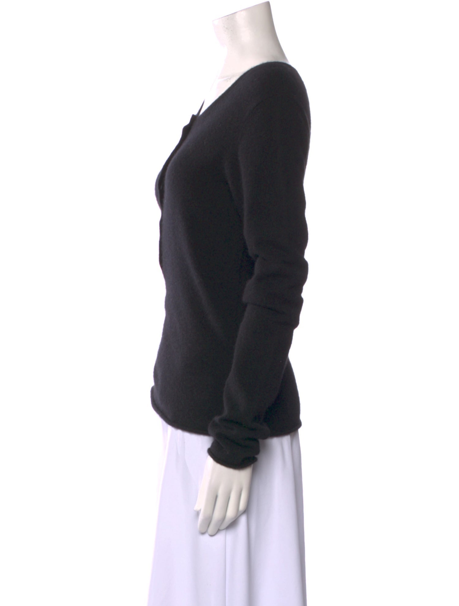 Brazeau Tricot Cashmere Scoop Neck Sweater w/ Tags