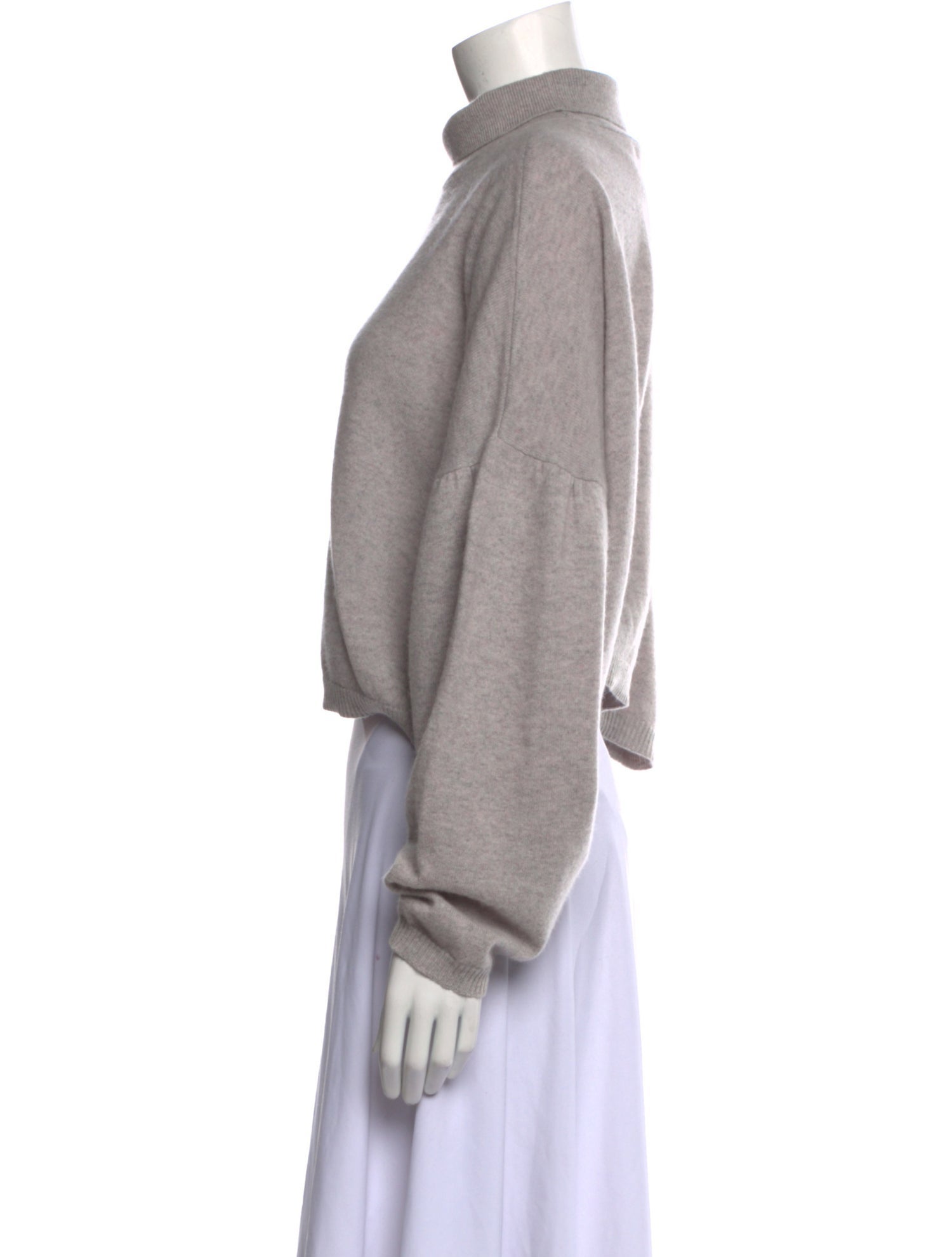 Brazeau Tricot Cashmere Turtleneck Sweater