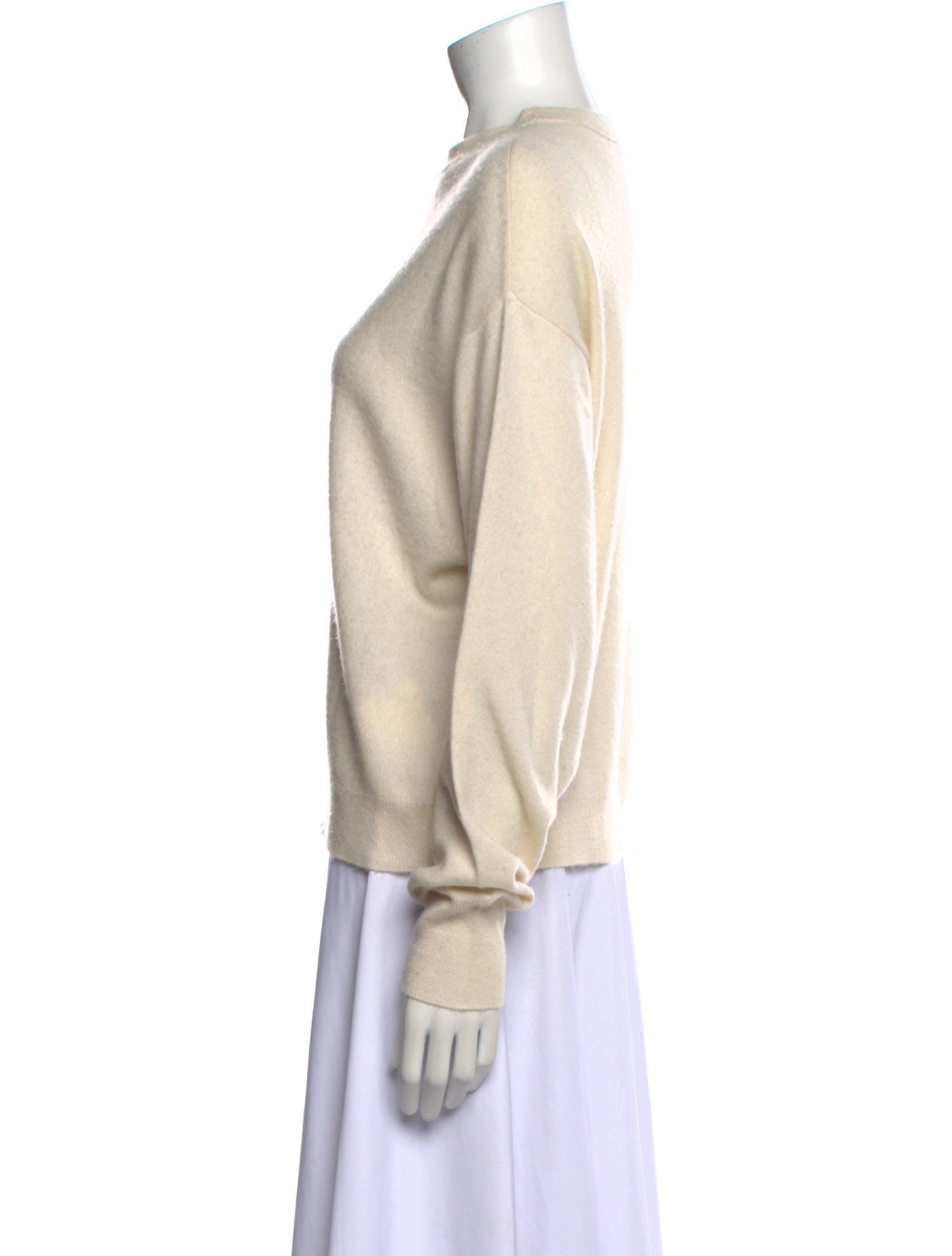 Brazeau Tricot Cashmere Crew Neck Sweater