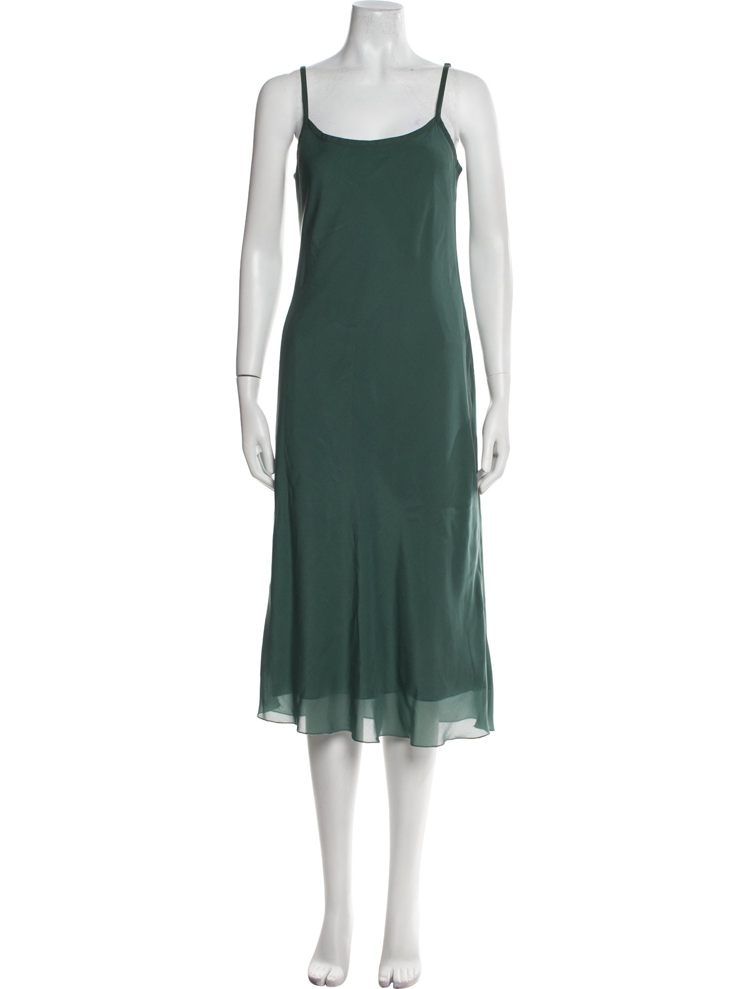 Brazeau Tricot Silk Midi Length Dress