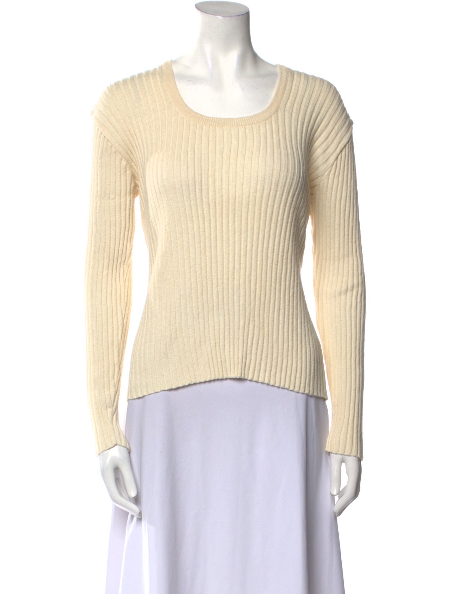 Brazeau Tricot Scoop Neck Sweater