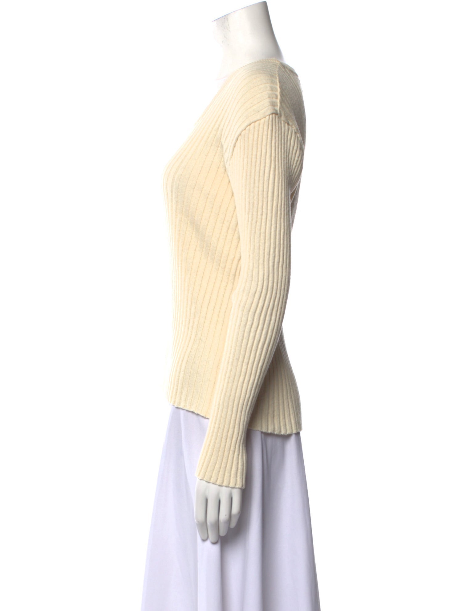 Brazeau Tricot Scoop Neck Sweater