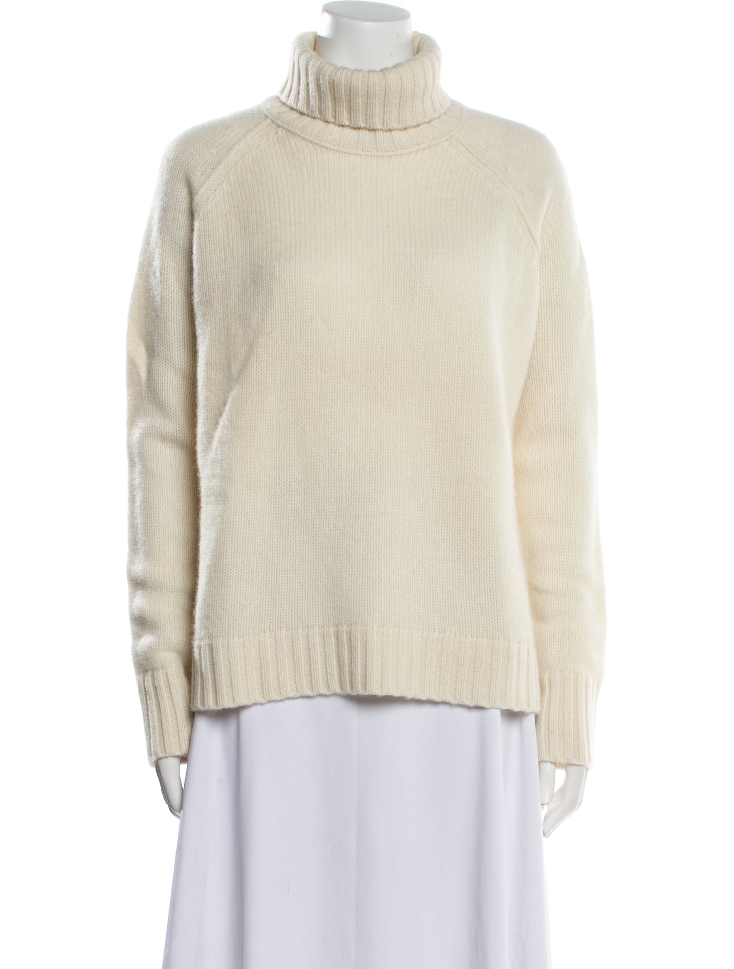 Brazeau Tricot Cashmere Turtleneck Sweater