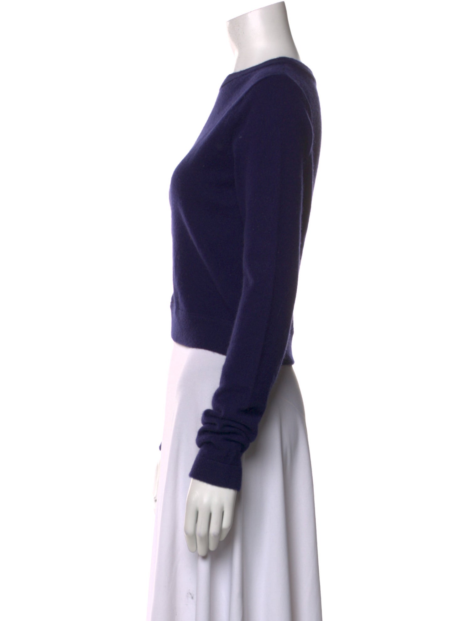 Brazeau Tricot Cashmere Crew Neck Sweater