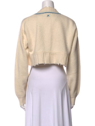 Brazeau Tricot Cashmere Open Front Sweater