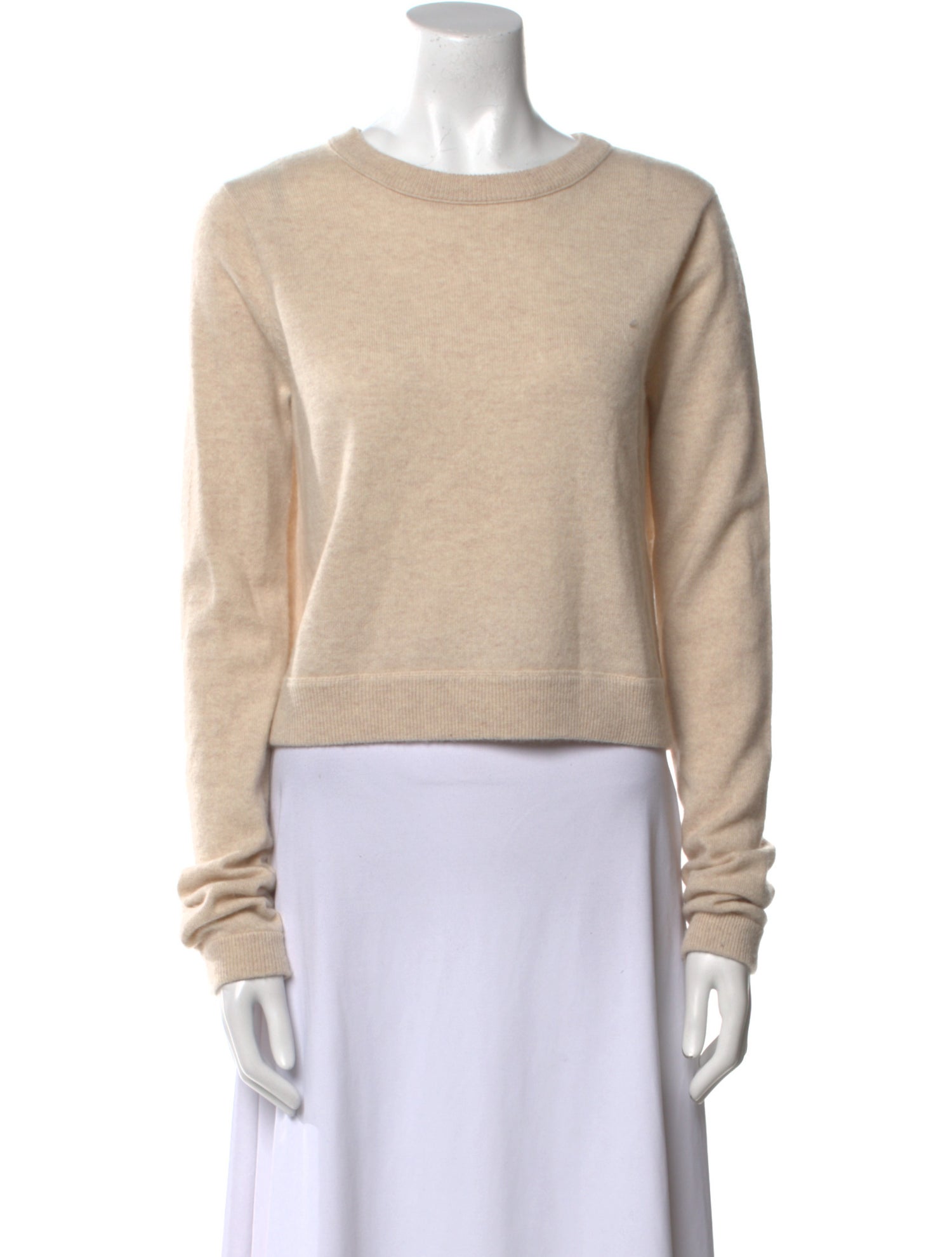 Brazeau Tricot Cashmere Crew Neck Sweater