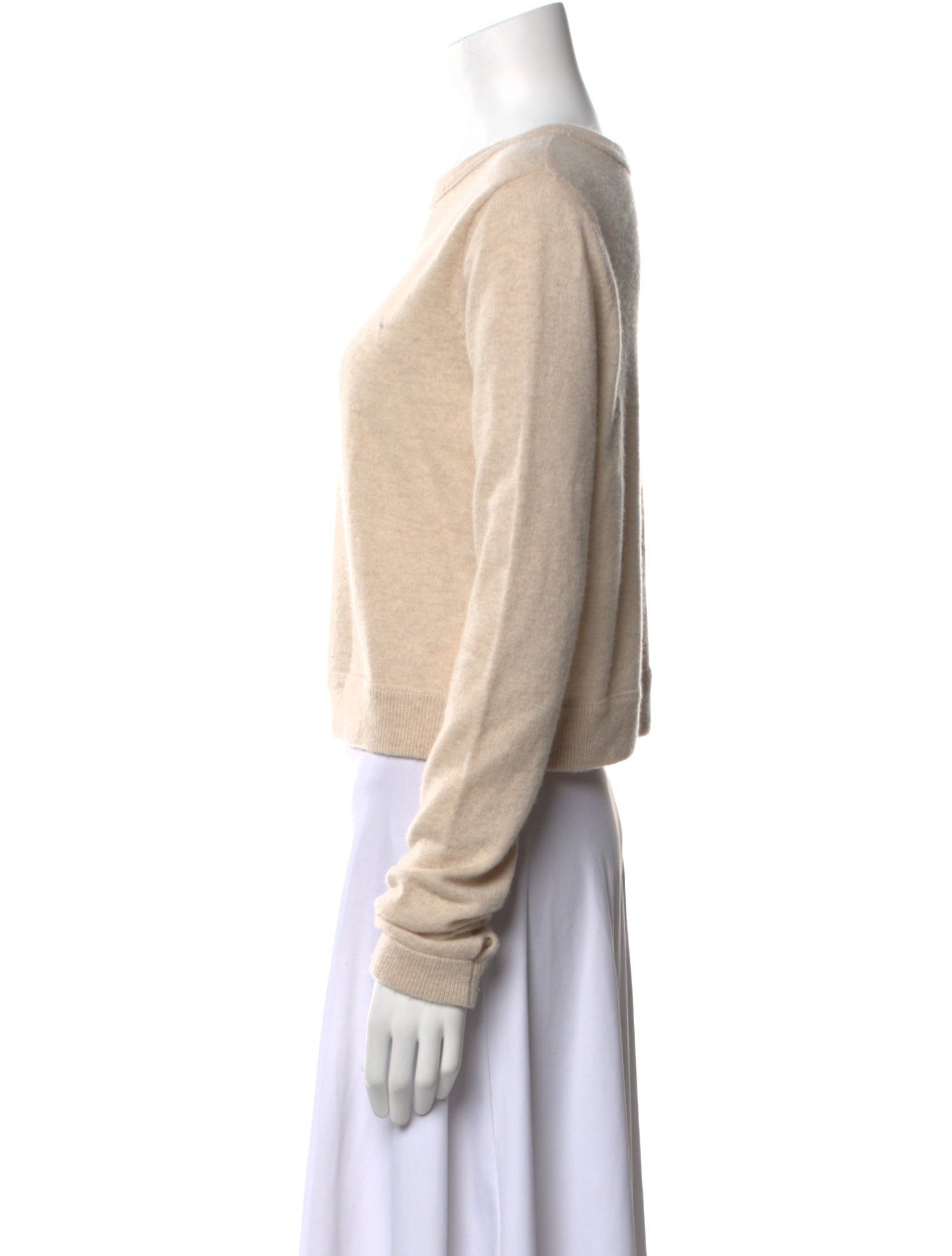 Brazeau Tricot Cashmere Crew Neck Sweater