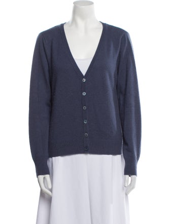Brazeau Tricot Cashmere V-Neck Sweater
