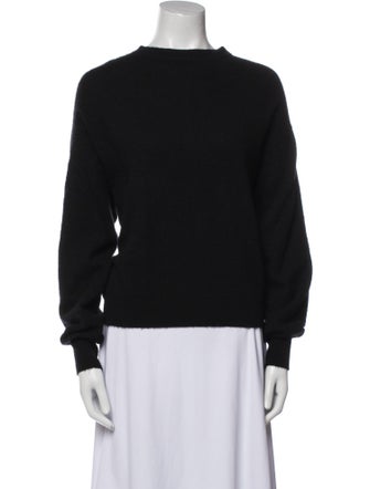 Brazeau Tricot Cashmere Mock Neck Sweater