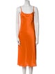 Brazeau Tricot Scoop Neck Knee-Length Dress