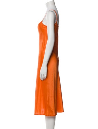 Brazeau Tricot Scoop Neck Knee-Length Dress