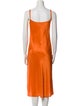 Brazeau Tricot Scoop Neck Knee-Length Dress