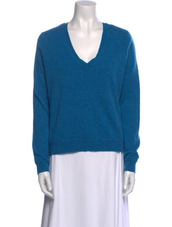 Brazeau Tricot Cashmere V-Neck Sweater