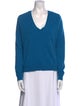 Brazeau Tricot Cashmere V-Neck Sweater