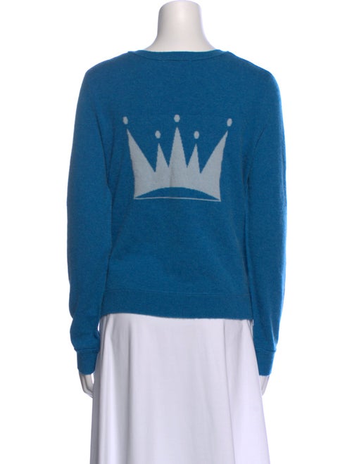 Brazeau Tricot Cashmere V-Neck Sweater