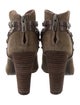 Belle by Sigerson Morrison Suede Studded Accents Boots