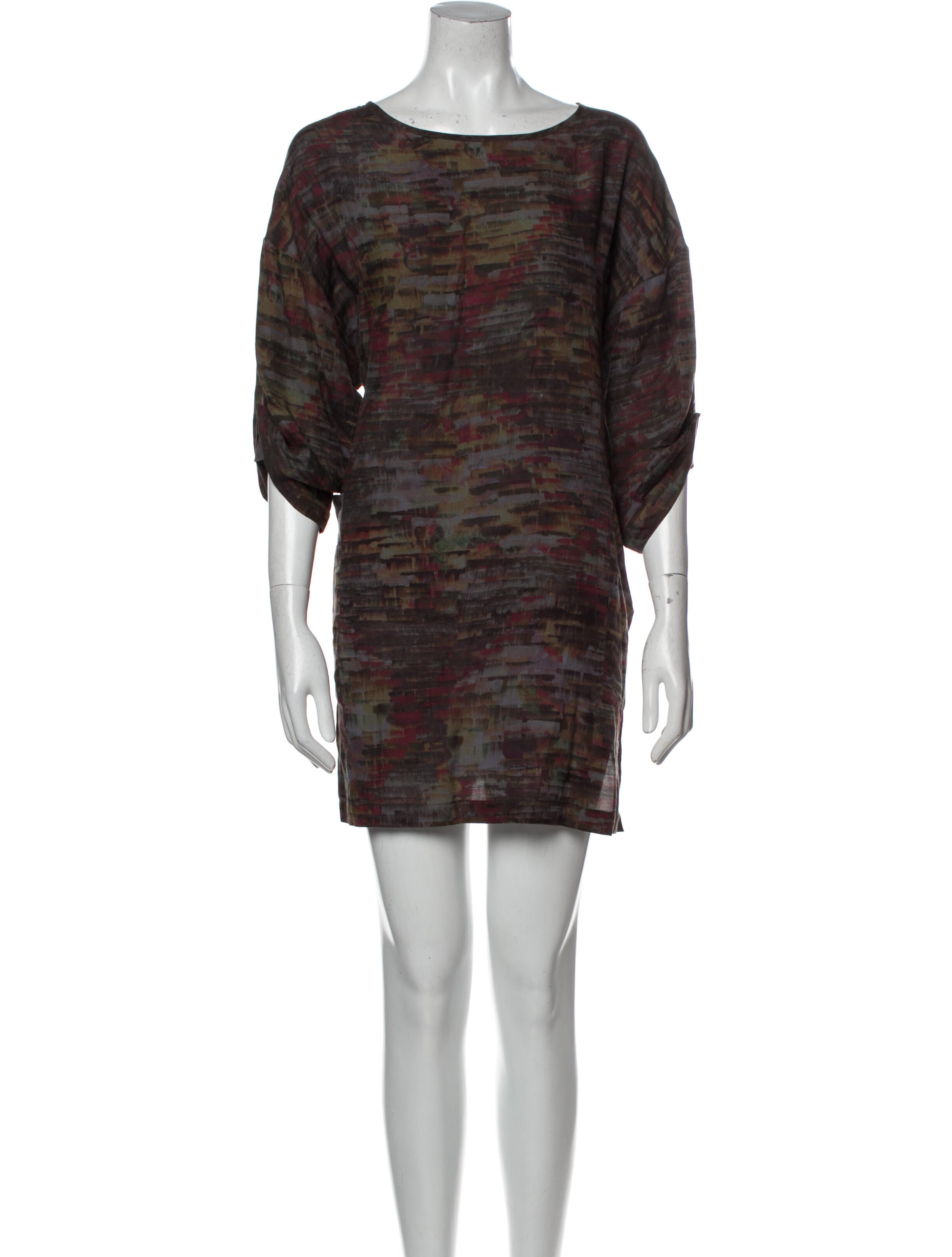 BSable Silk Mini Dress