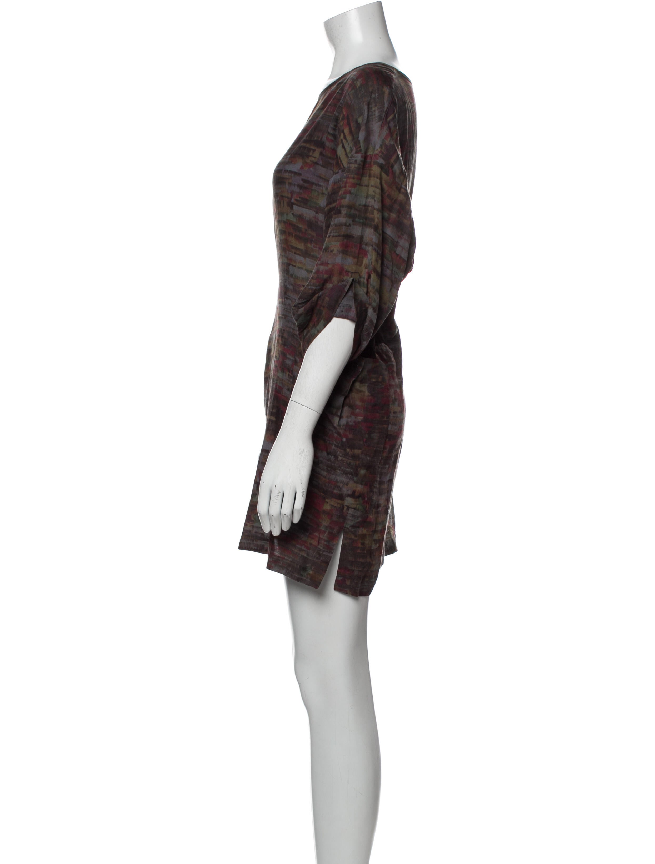 BSable Silk Mini Dress