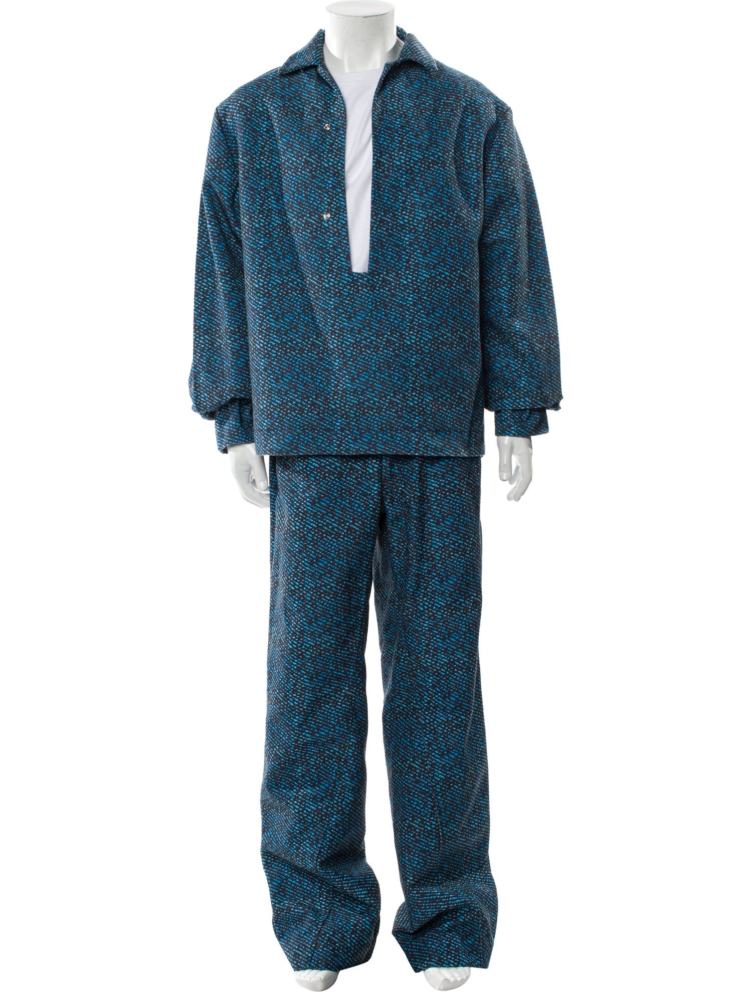 Bianca Saunders Patterned Lounge Set