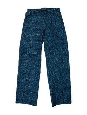 Bianca Saunders Houndstooth Print Joggers