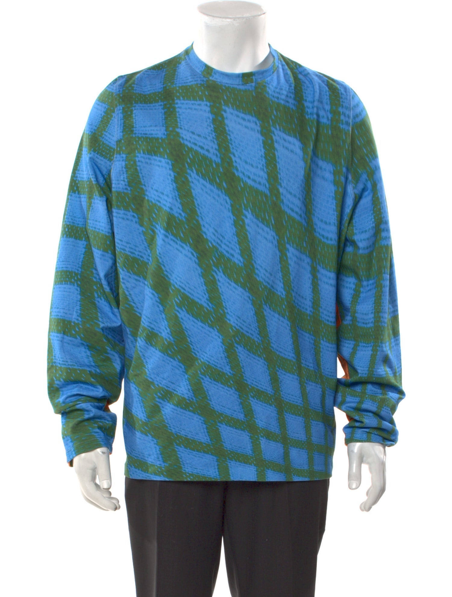 Bianca Saunders Striped Scoop Neck Henley