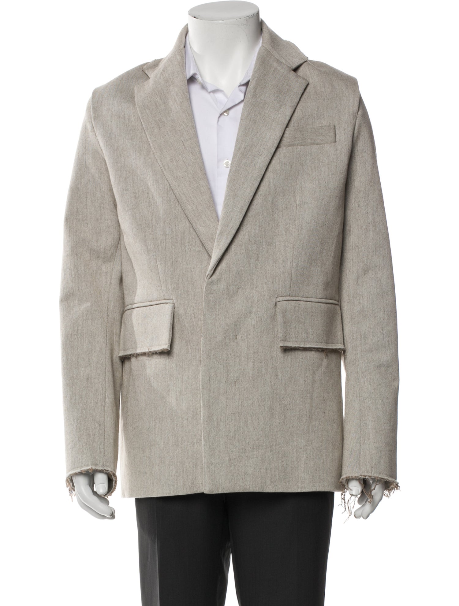 Bianca Saunders Wool Peacoat