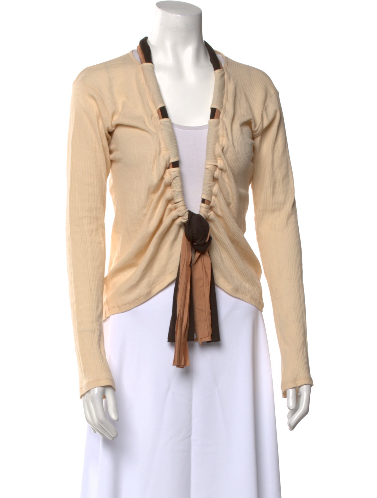 Baserange Plunge Neckline Sweater