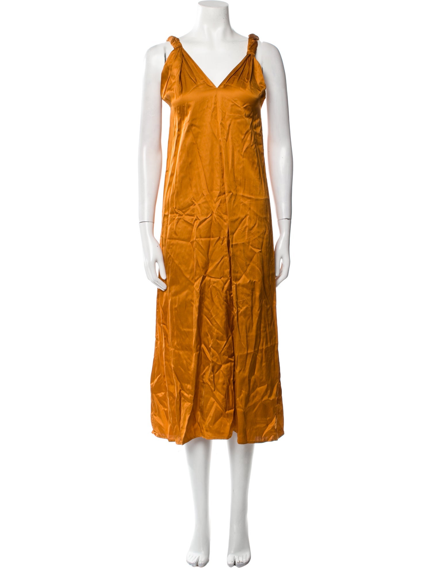 Baserange Linen Long Dress