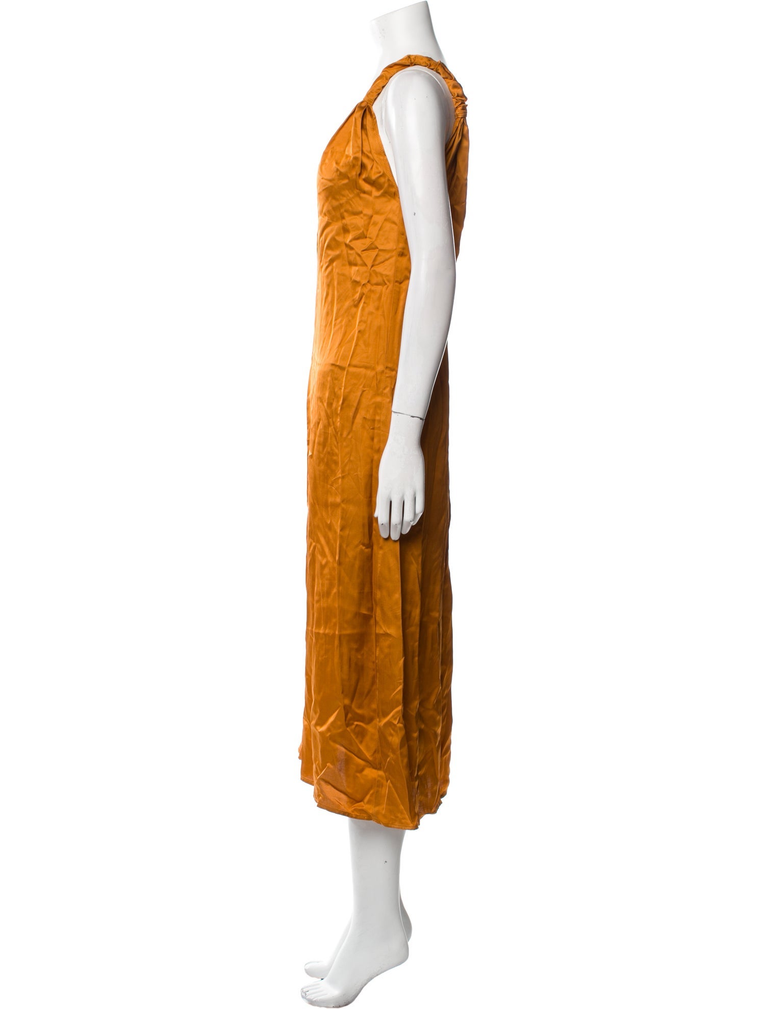 Baserange Linen Long Dress