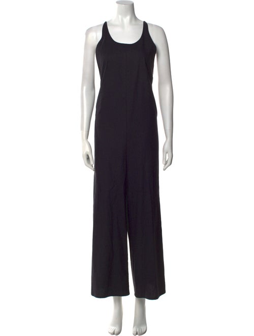 Baserange Silk Scoop Neck Jumpsuit