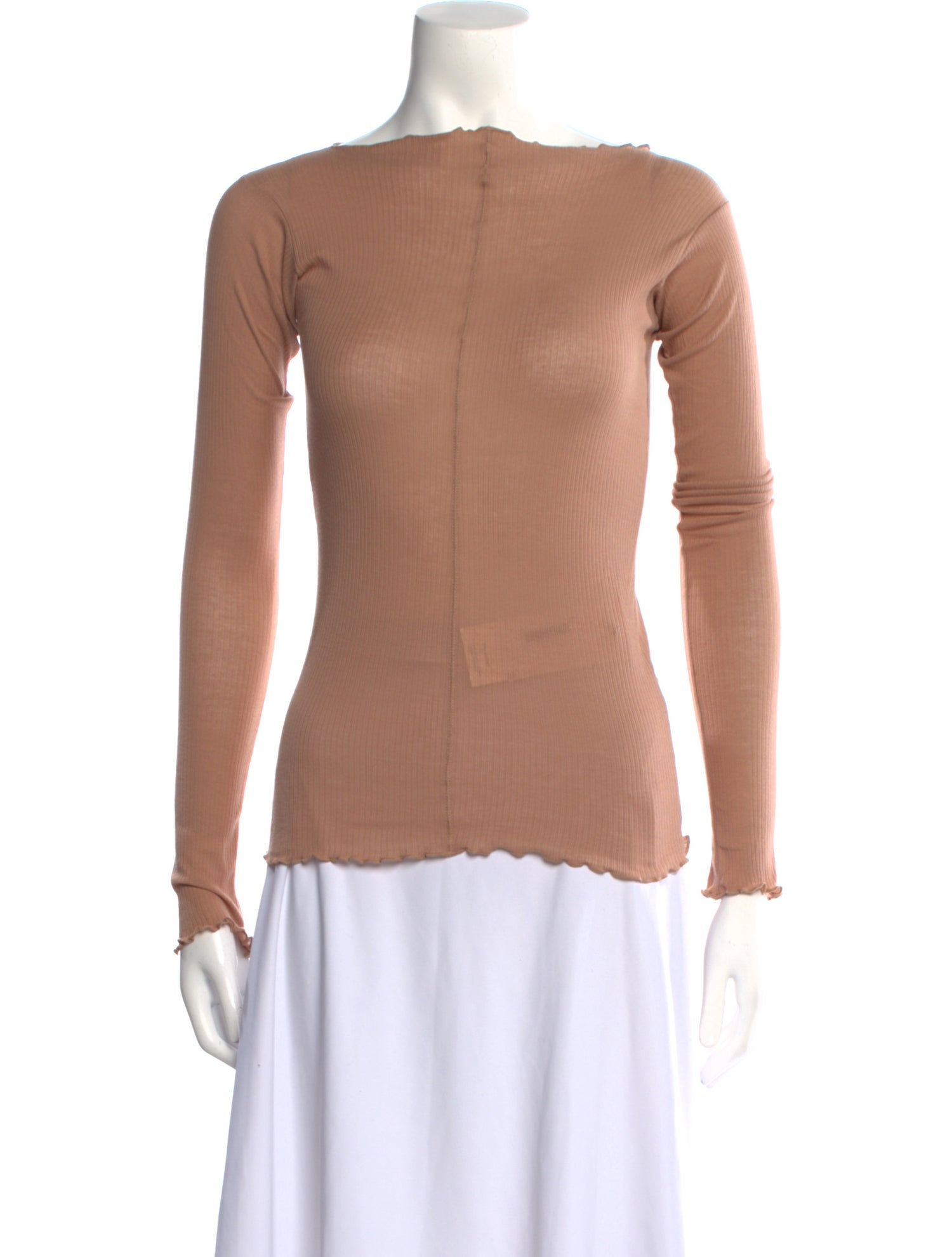 Baserange Bateau Neckline Long Sleeve Top w/ Tags