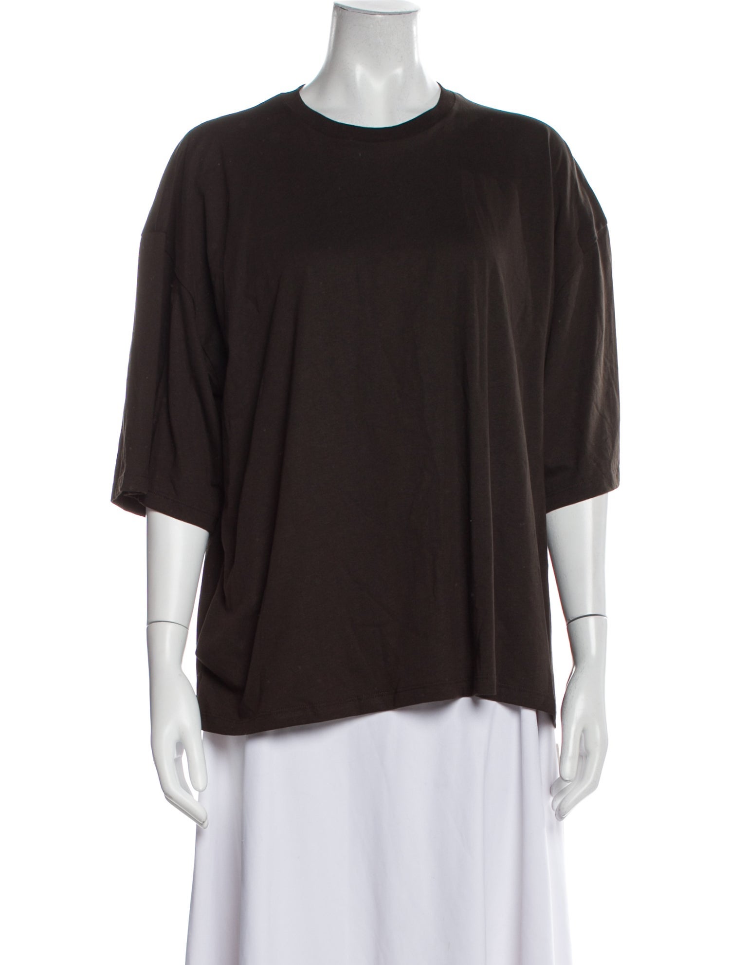 Baserange Crew Neck Three-Quarter Sleeve T-Shirt w/ Tags