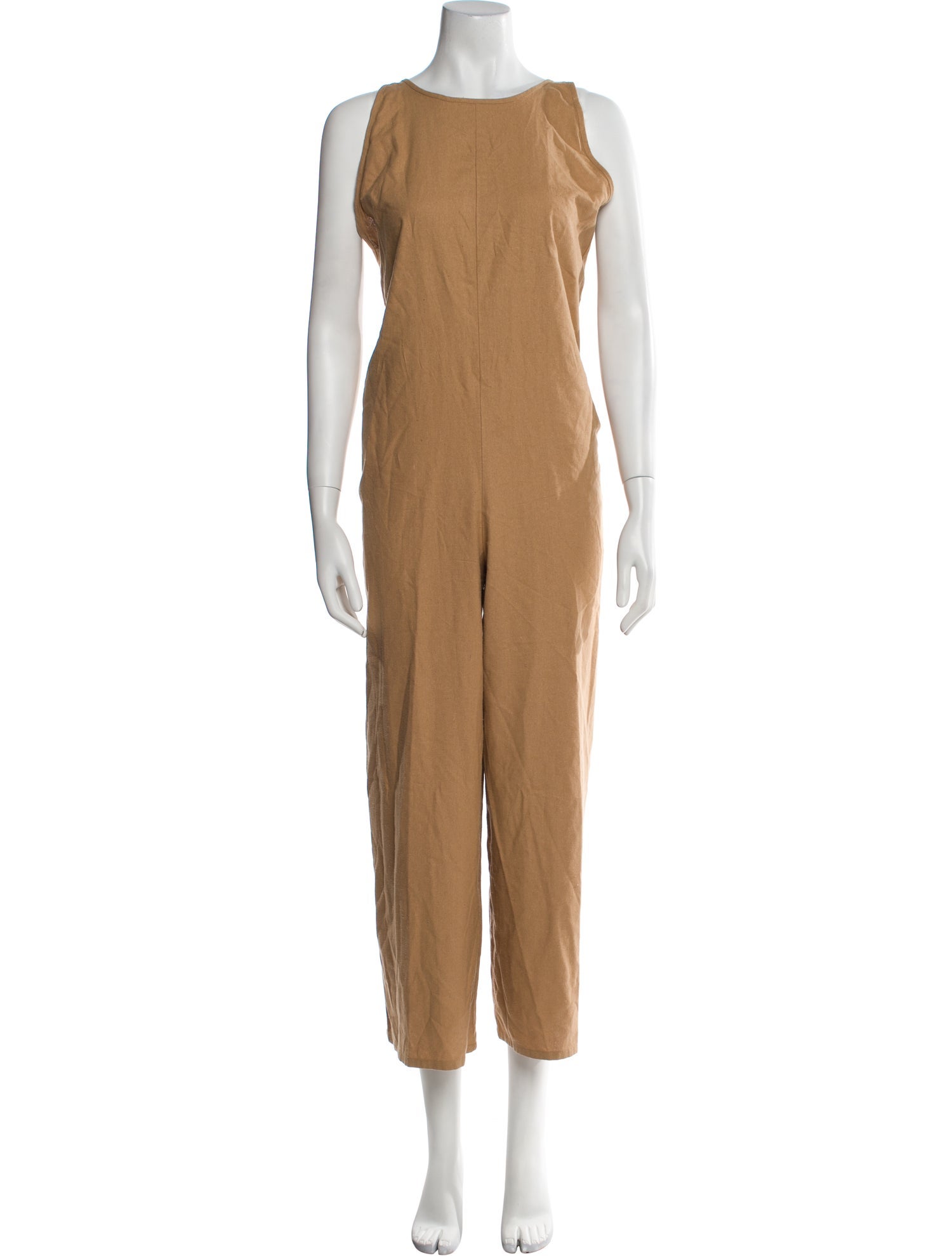 Baserange Silk Crew Neck Jumpsuit