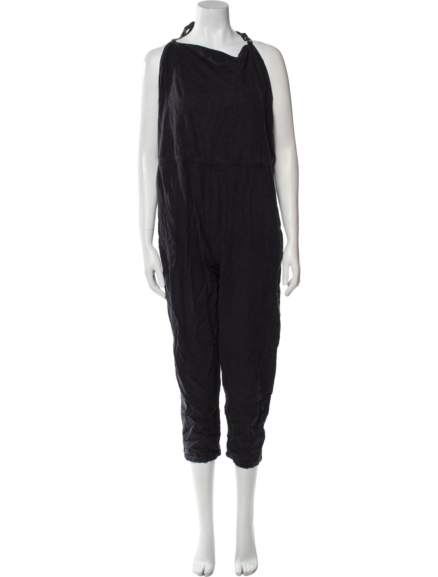 Baserange Silk Cowl Neck Jumpsuit