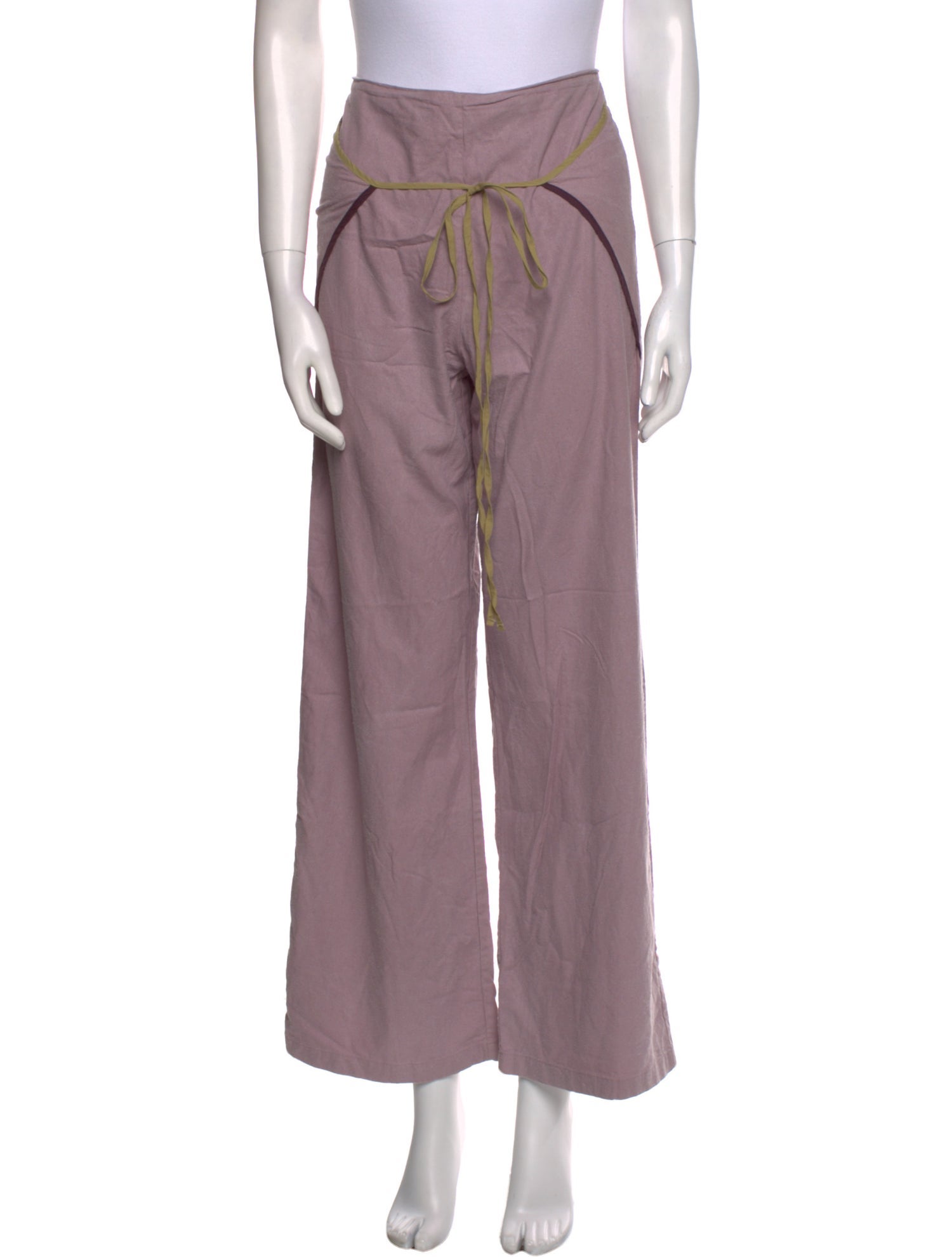 Baserange Silk Wide Leg Pants