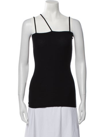 Baserange Tops Square Neckline Sleeveless Top XXS