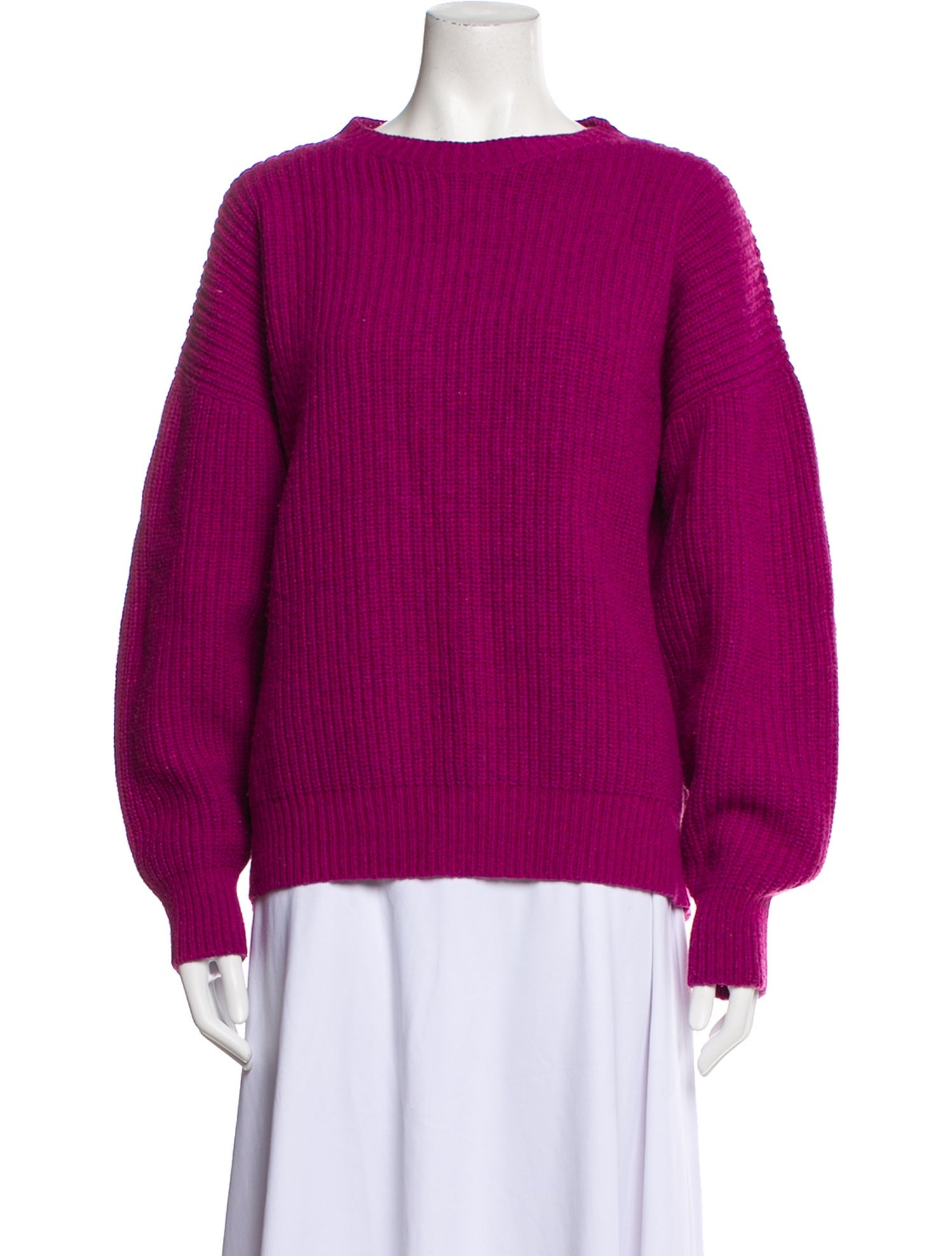 Baserange Wool Bateau Neckline Sweater