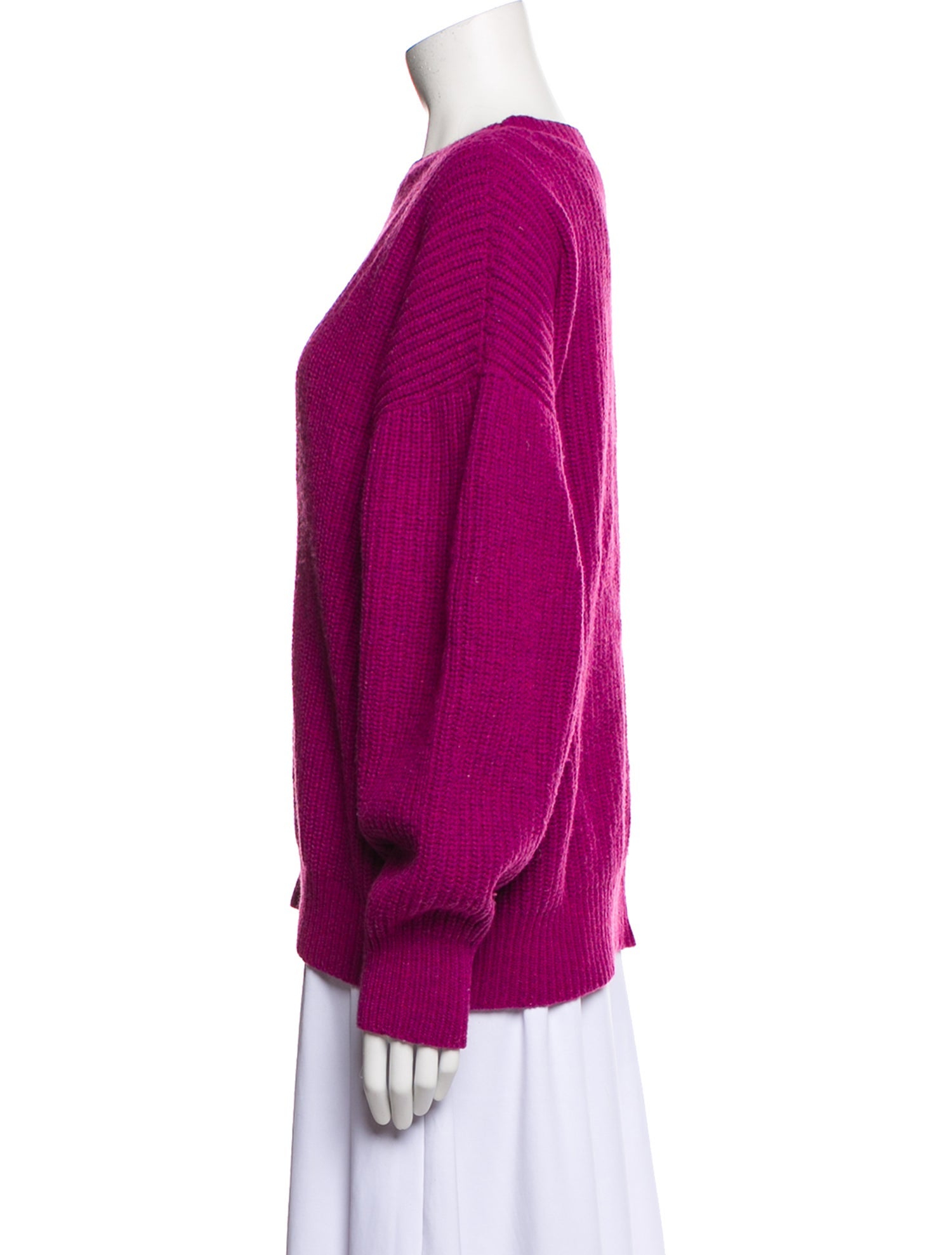 Baserange Wool Bateau Neckline Sweater