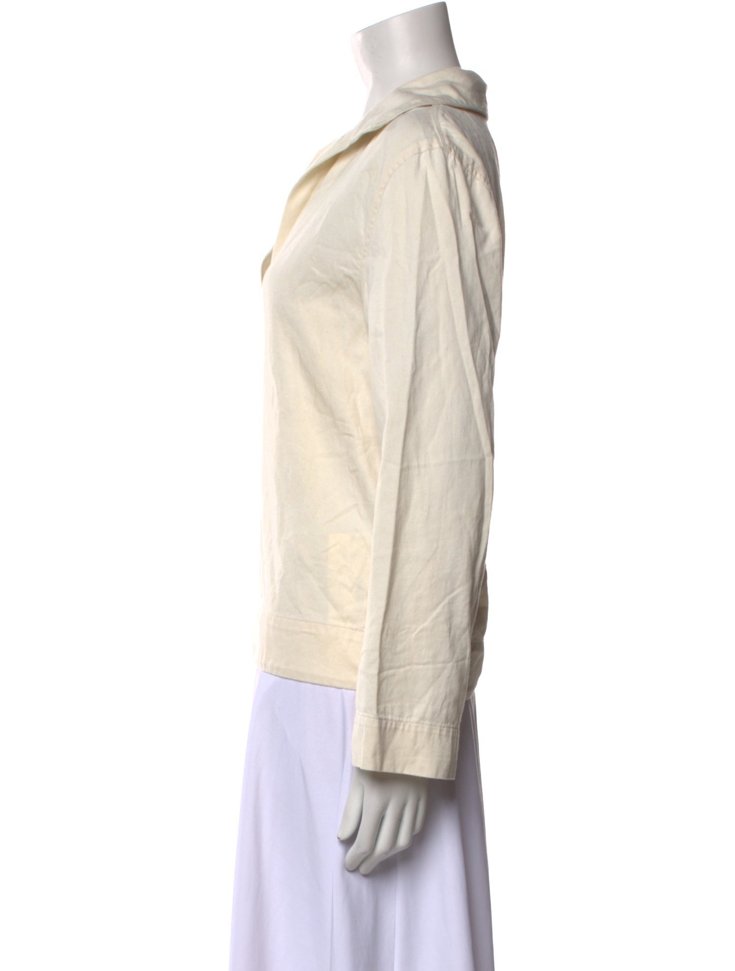 Baserange V-Neck Long Sleeve Sweatshirt