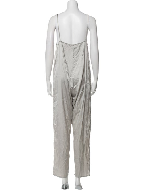 Baserange Silk Square Neckline Jumpsuit