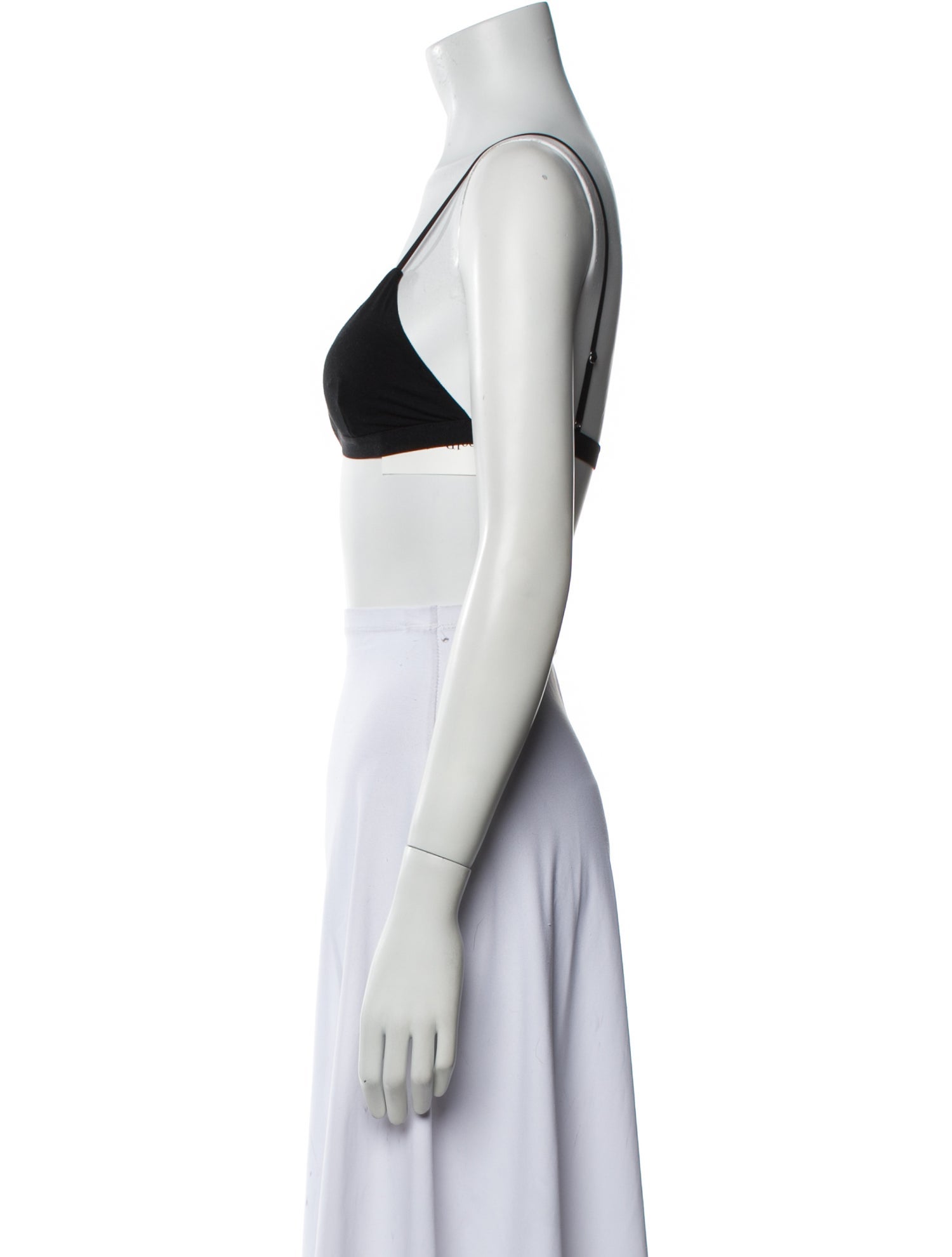 Baserange Bamboo Square Neckline Crop Top