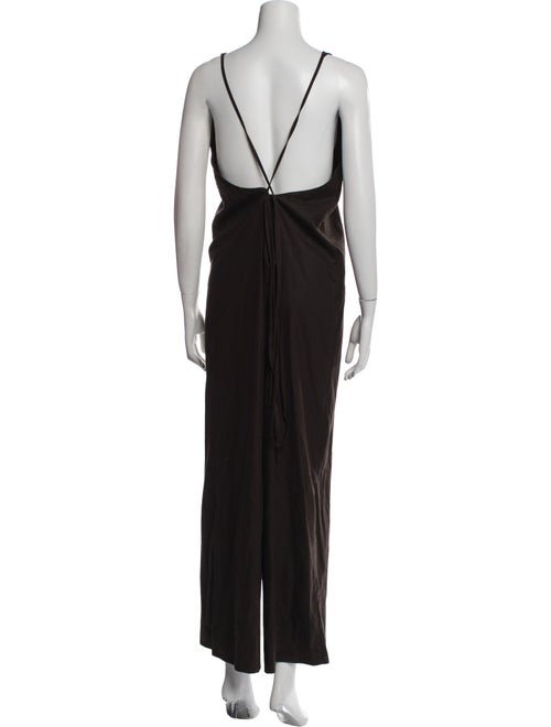 Baserange Silk Scoop Neck Jumpsuit