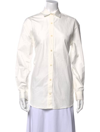 Baserange Long Sleeve Button-Up Top