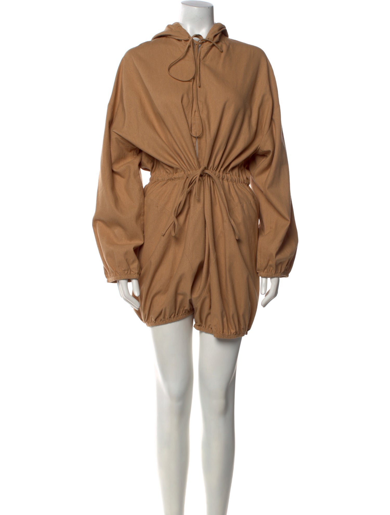 Baserange Silk Tie Neck Romper