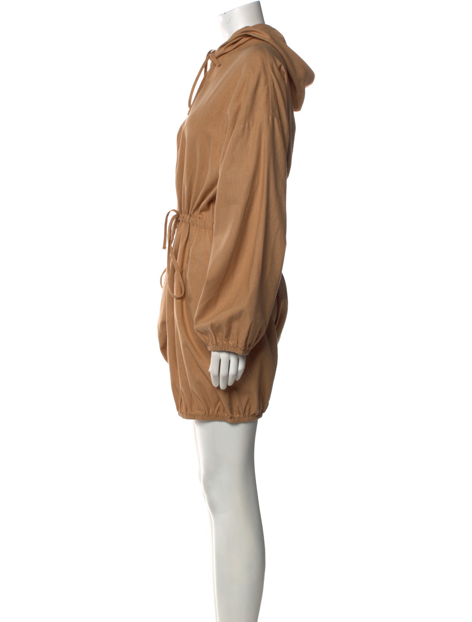 Baserange Silk Tie Neck Romper