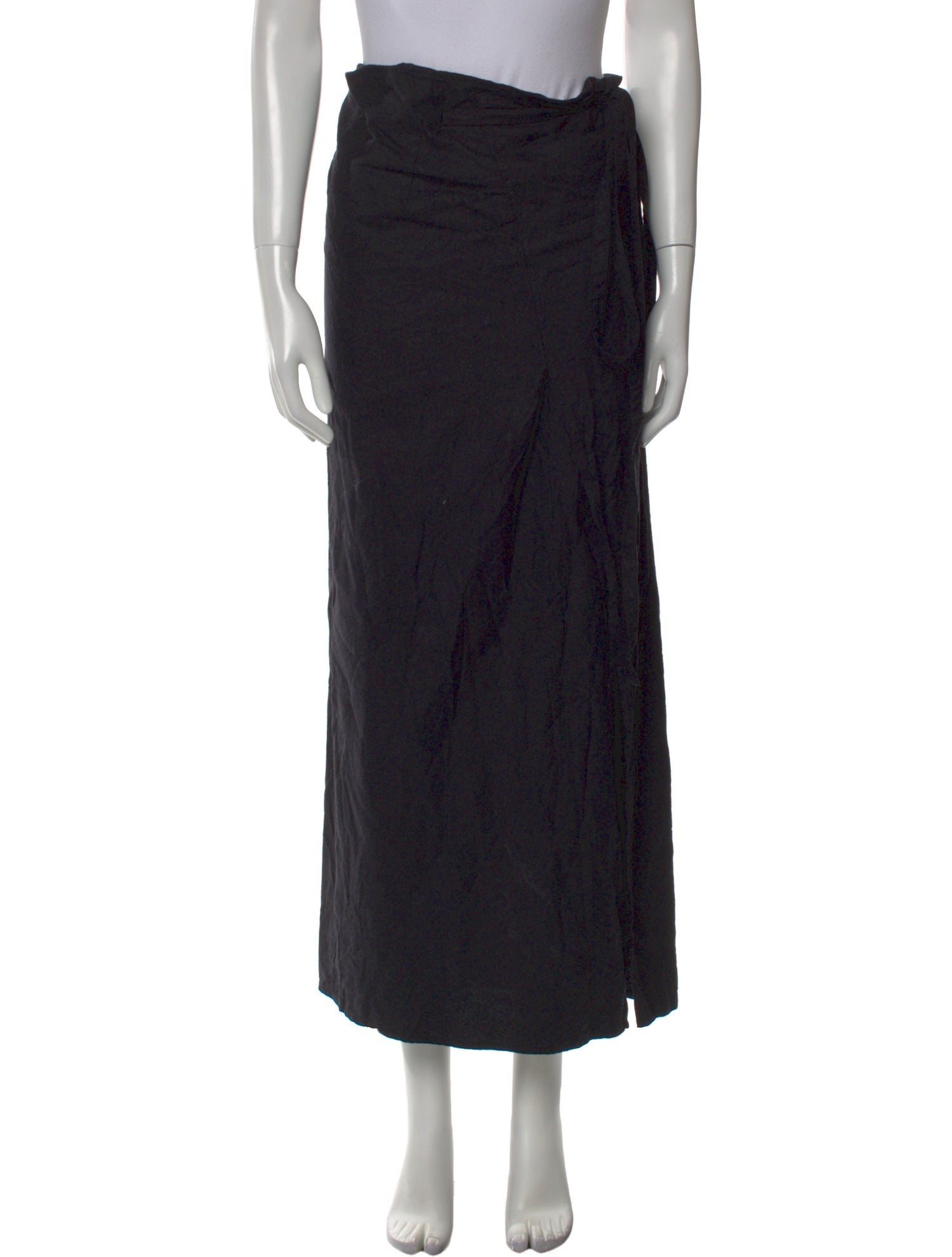 Baserange Silk Midi Length Skirt