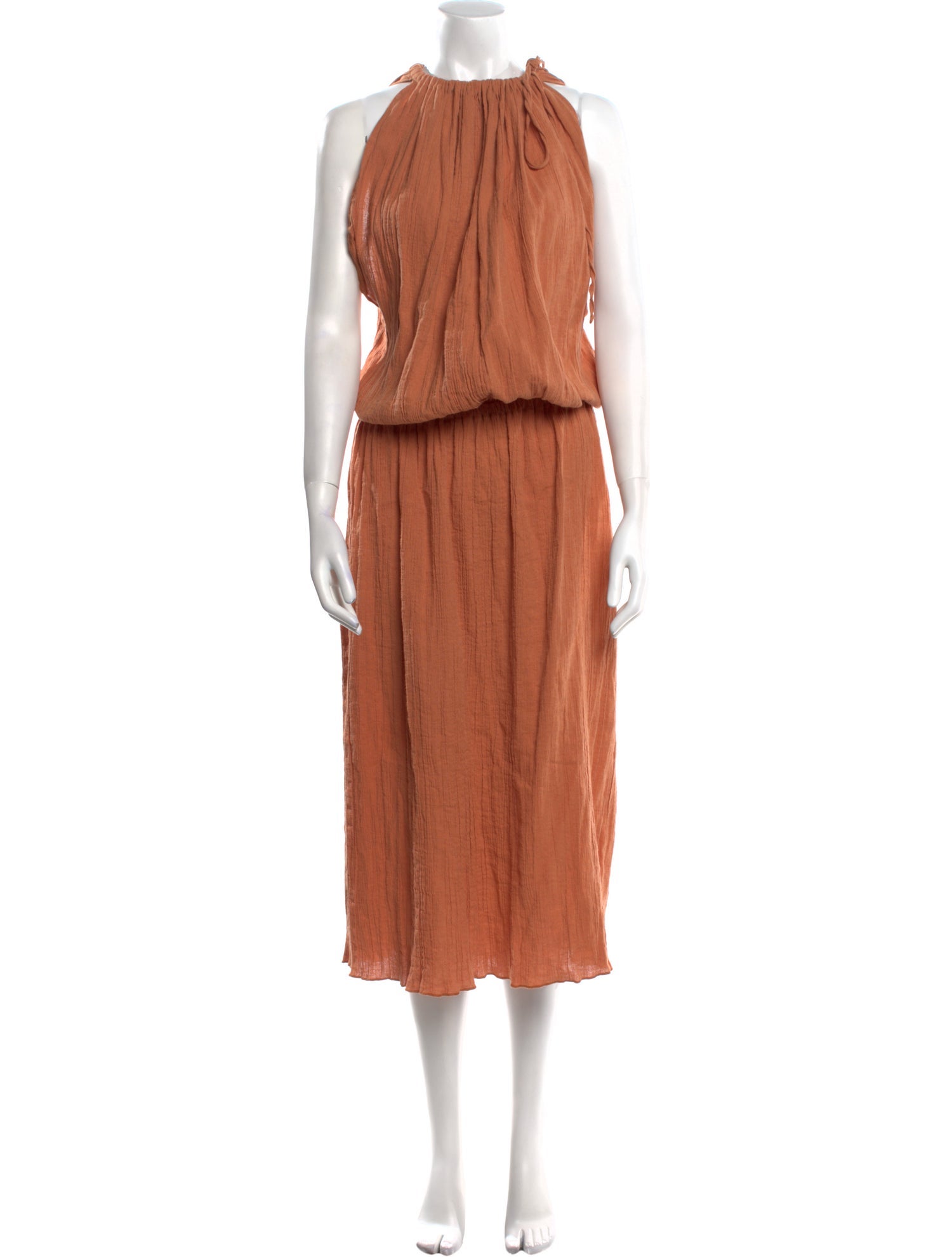 Baserange Crew Neck Long Dress