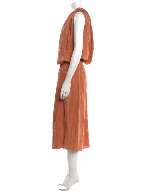 Baserange Crew Neck Long Dress