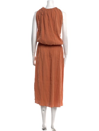 Baserange Crew Neck Long Dress