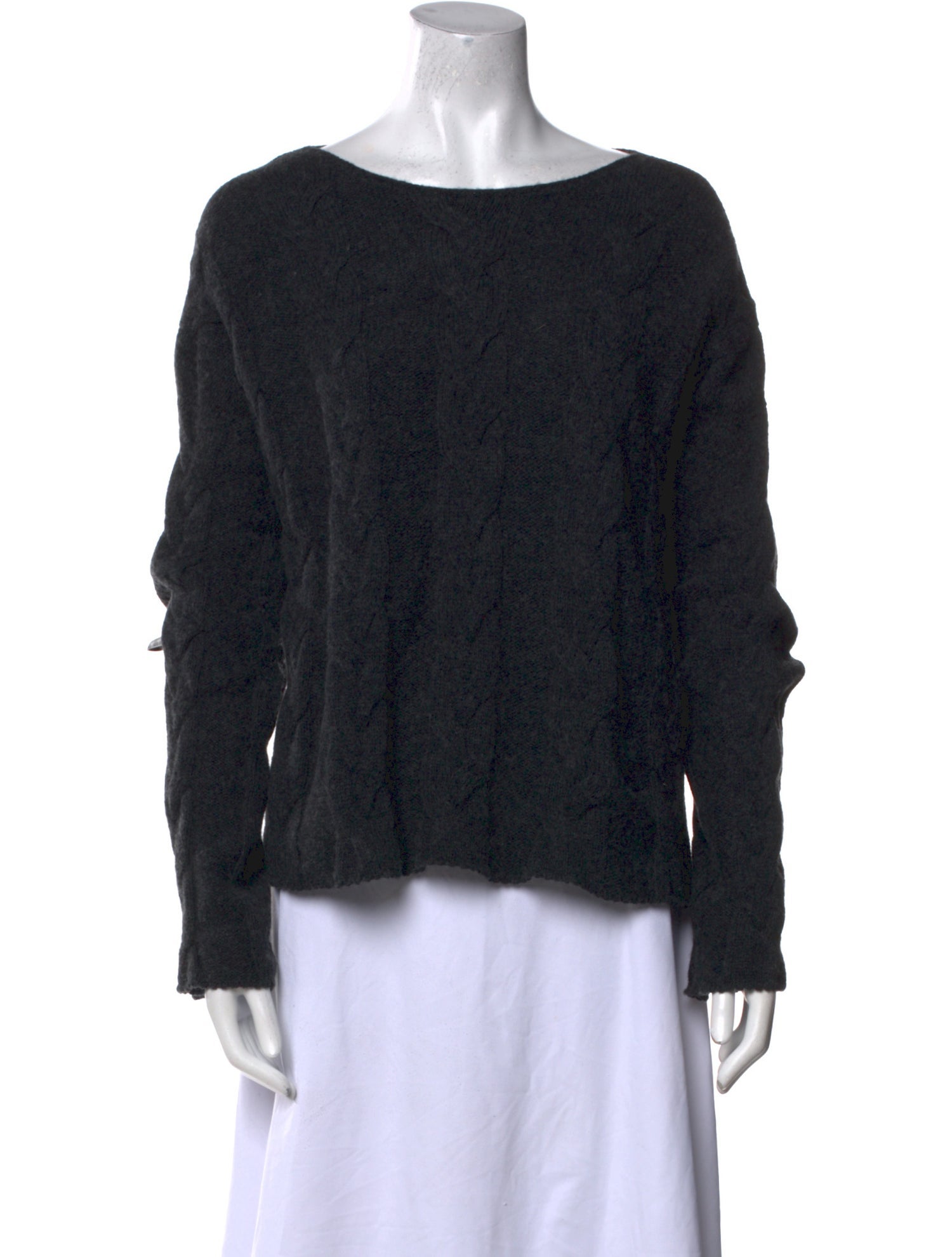 Baserange Cashmere Bateau Neckline Sweater